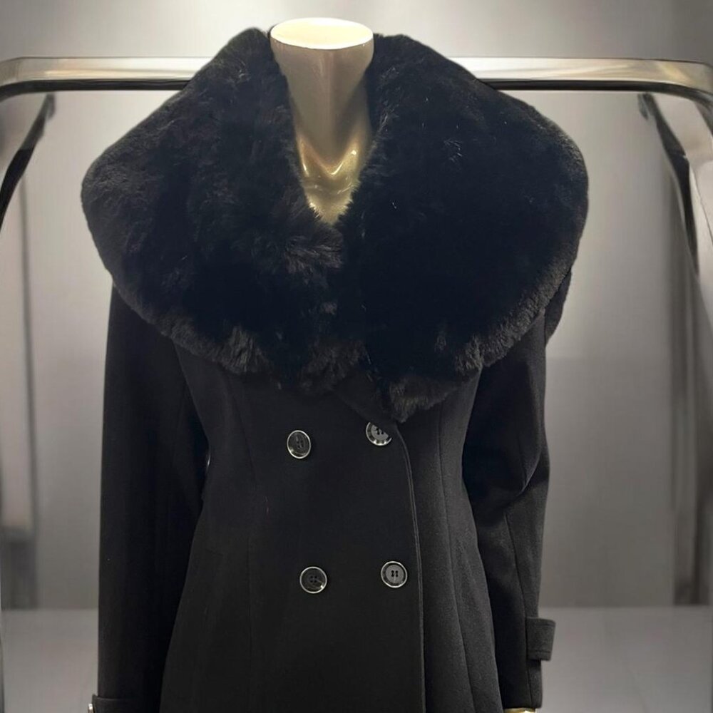 BLACK WOMEN COAT